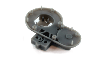Elektrobauteil aus ABS ähnlichem Resin Material im SLA 3D Druck