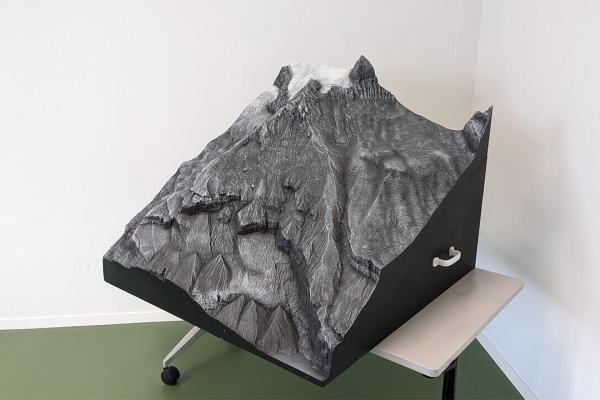 Handbemalte Miniatur Berglanschaft ausstellungsmodell 3D Druck Service