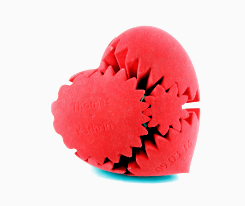 Velved Beflocken von SLS PA12 Bauteilen im 3D Druck Industriell