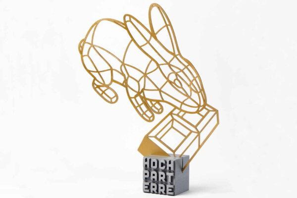Hochparterre Award - Würfel aus dem 3D-Drucker